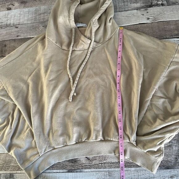 Young Fabulous & Broke Raissa Hoodie Sweatshirt Khaki Tan | M/L - Picture 4 of 6